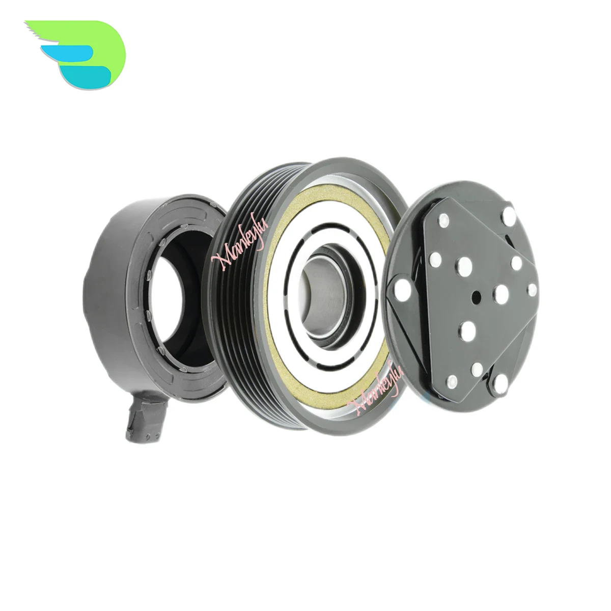 AC Compressor Clutch Pulley FOR CHEVROLET CAPTIVA C100 OPEL ANTARA 2.4 VAUXHALL 96861885 44803455 4813544 96629606