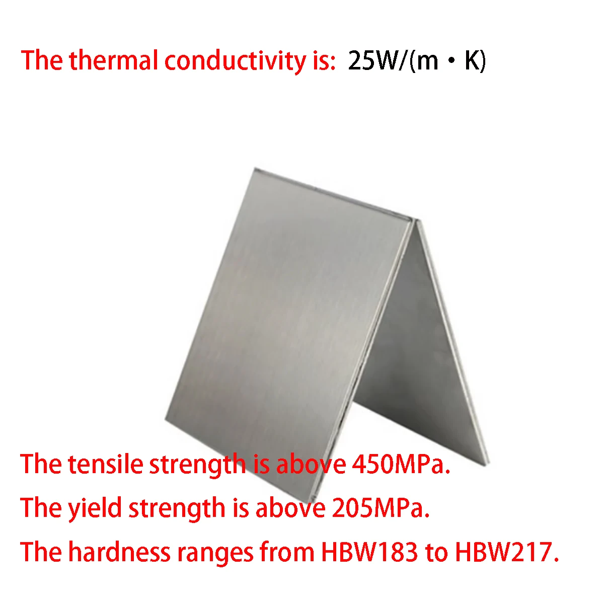 Stainless Steel Thickness 0.55-3mm Square Plate, 10CR17 Magnetic Stainless Iron Plate