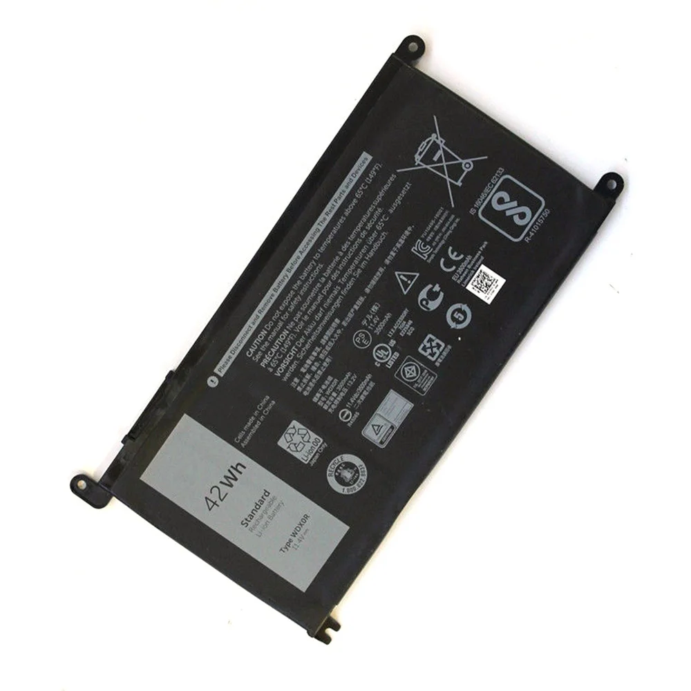 Nuovo Genuino Originale WDX0R 11.4V 42Wh Batteria Del Computer Portatile per Dell Inspiron 15 5567 5568 13 5368 7368 WDXOR 3CRH3 T2JX4