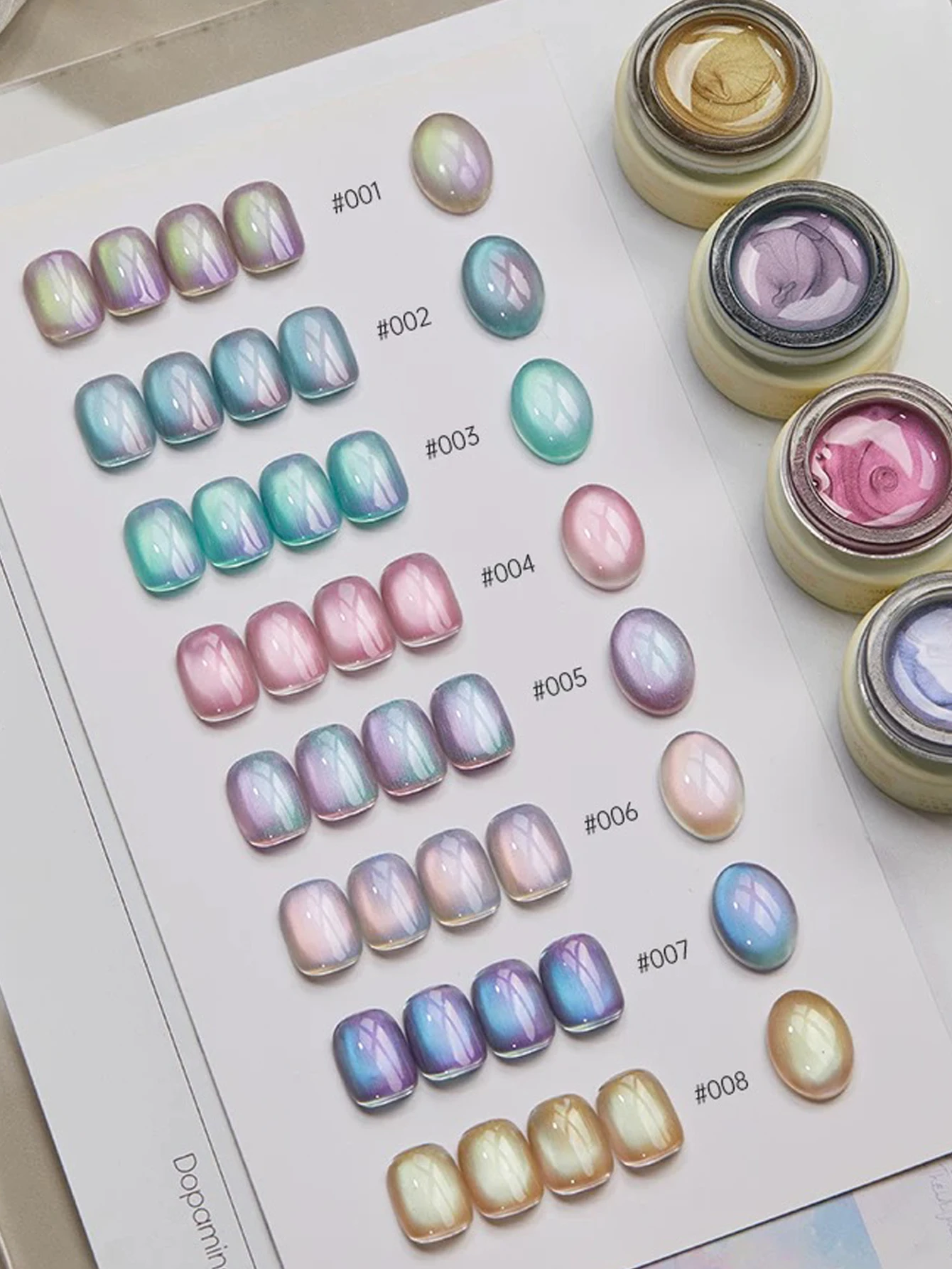 15ml Jesienny Lakier Hybrydowy Aurora Efekt Kociego Oka UV LED do Utwardzania Prezent dla Kobiet Zestaw do Stylizacji Paznokci Codzienne Użytkowanie DIY