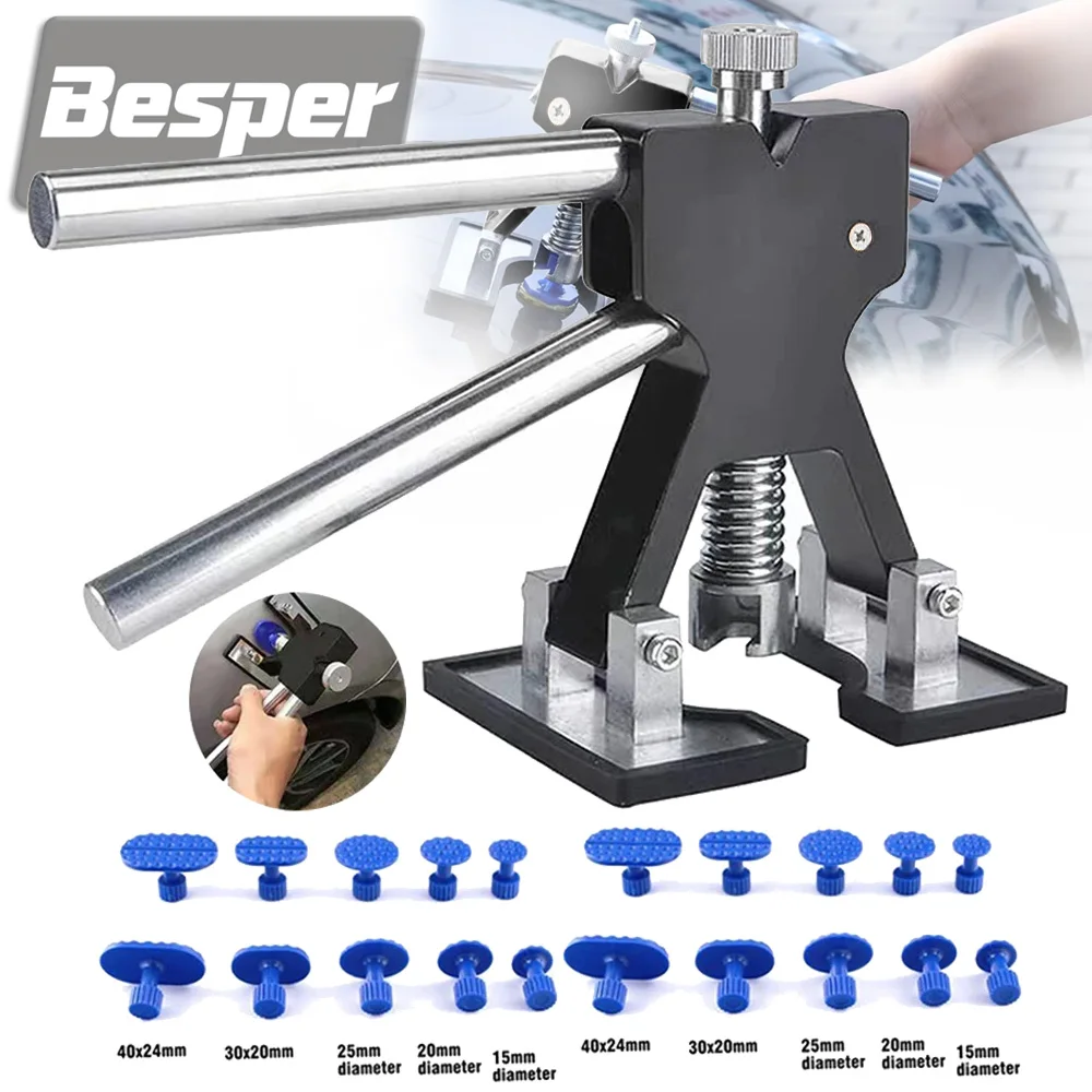 

Car Dent Repair Tools Removal Paintless Repair Tool Kits Auto Dent Puller Automotive Dent Remover Body Denting Kit