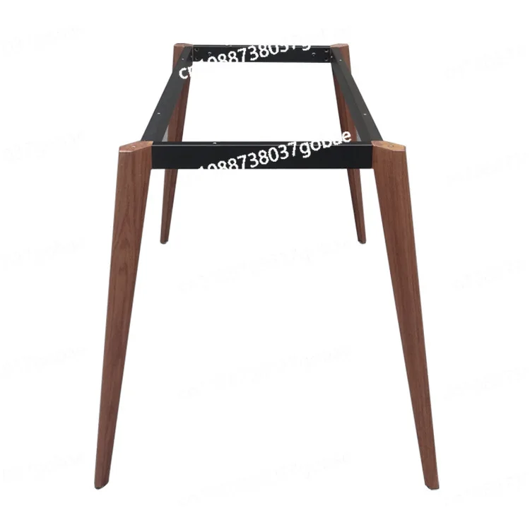 

Ножки обеденного стола с имитацией дерева, кронштейн для столешницы из шиферного мрамора и стекла