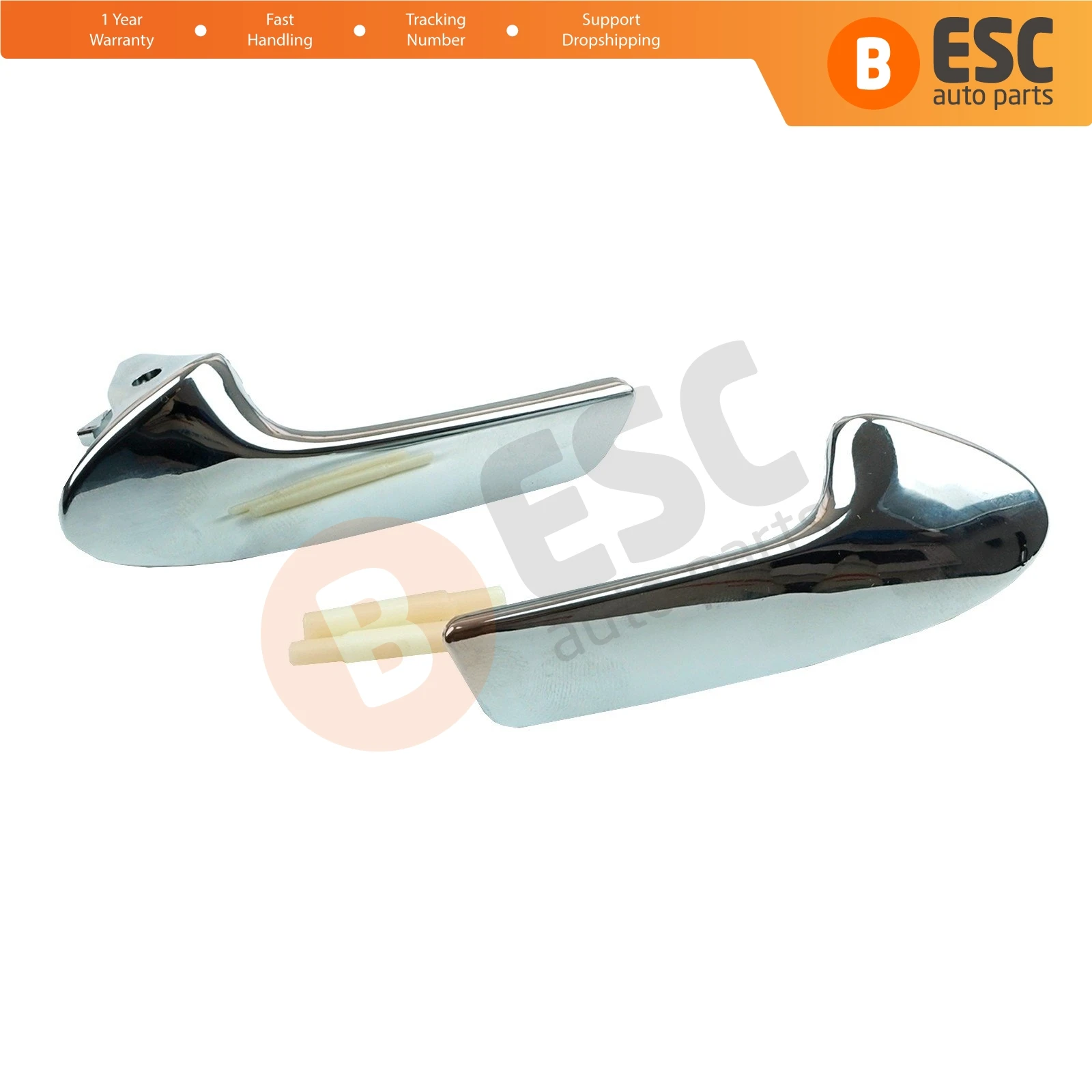 For Seat Ibiza 4 6J 09-12 EDP1097 Chrome Color Plastic Interior Inner Door Opener Handle Actuator 6J1837113 6J1837114 Left Right