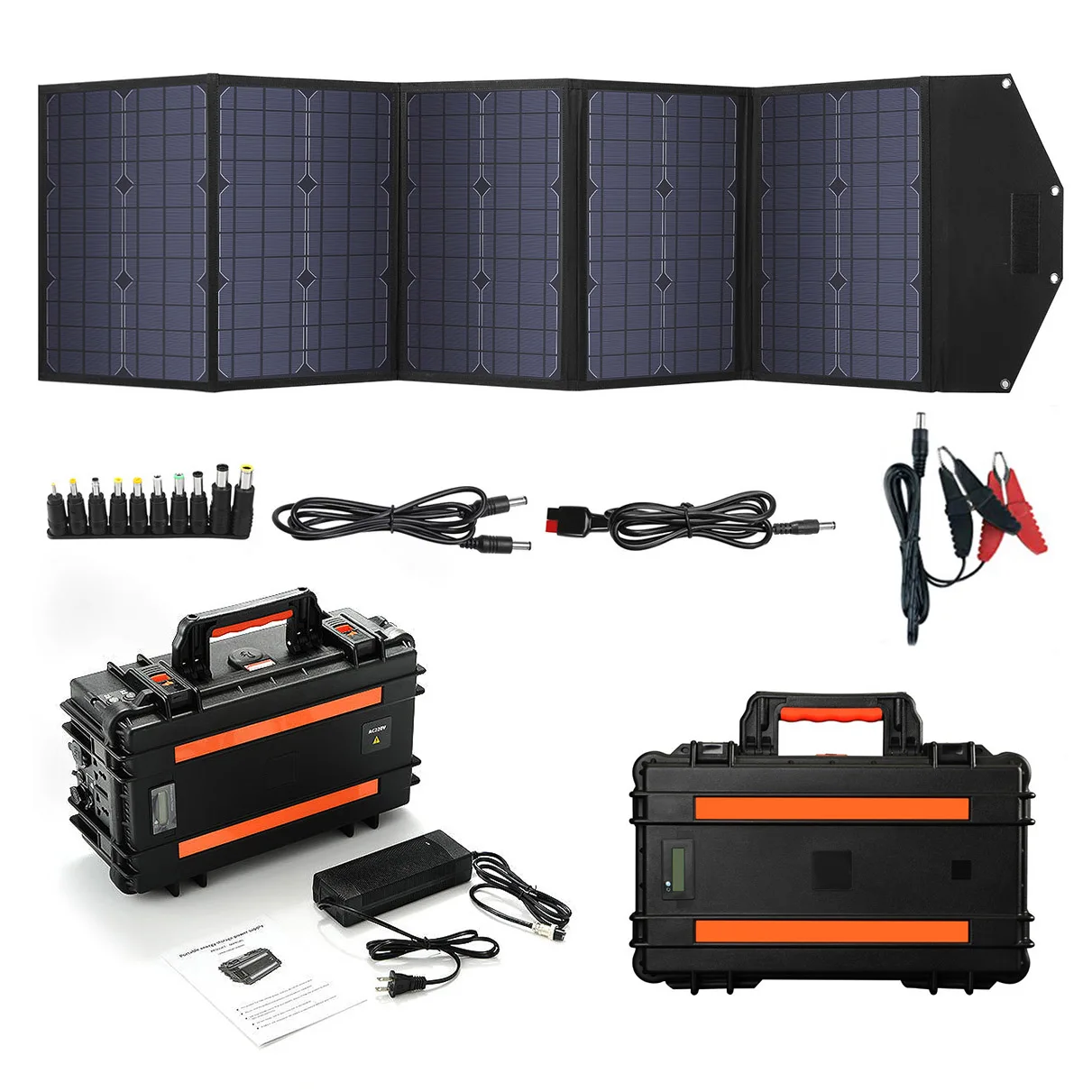 

Hot Sale Spot Solar Power 2200Wh Generator 2000W Portable Solar Generator With Solar Panel 200W 400W