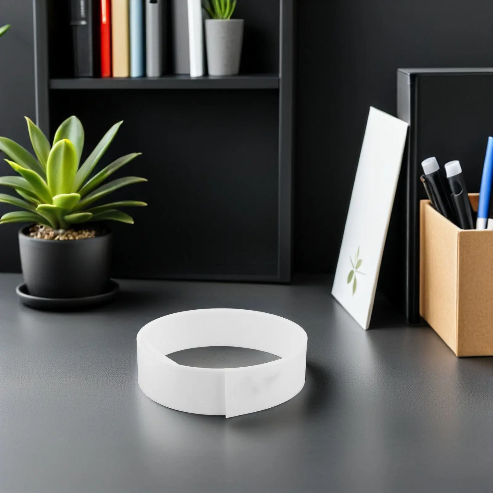 

Flexible LED Strip Diffuser Channel Bendable Acrylic LED Light Cover Plate Light Strip Diffuser Film Tape for Curved Lighting