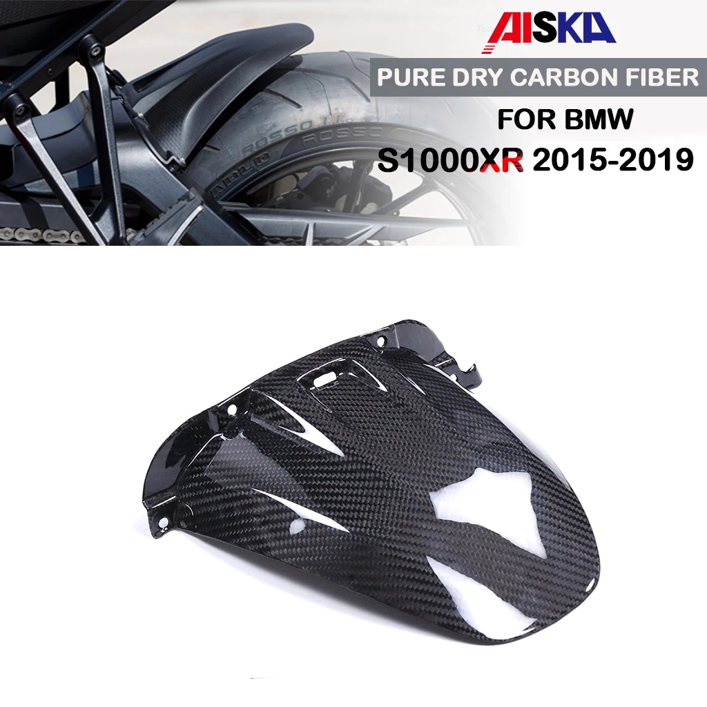 

Motorcycle Accessories Rear Fender Splash Mudguard Guard 3K Dry Carbon Fiber For BMW S1000XR S1000 XR 2015 2016 2017 2018 2019