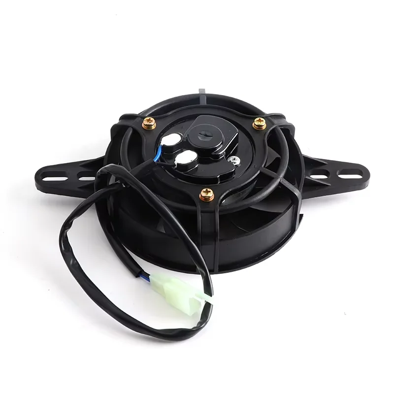 AliExpress ZHOUCHEN Motorcycle Cooling Fan 200cc 250cc 300cc 120mm Dirt Pit Bike Motorcycle ATV Quad Oil Cooler Water Radiator Electric 12V