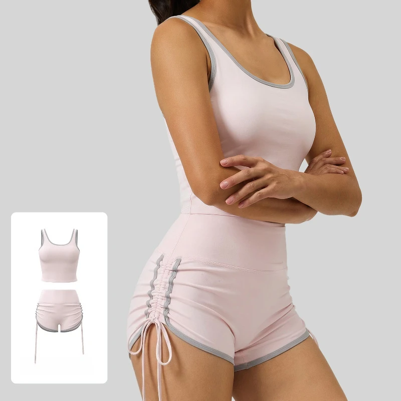 

Women's High-Strength Support Fitness Yoga Sports Suit 2026 New Chest Pad Included for Enhanced Performance