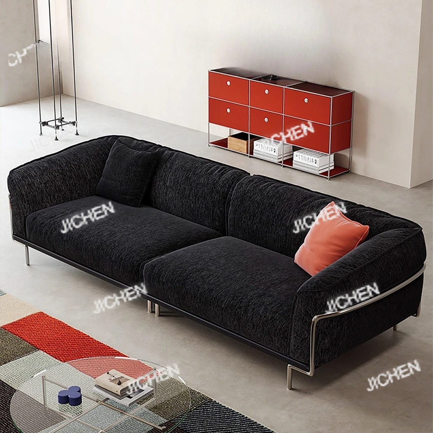 

Трехместный модульный диван для гостиной, отеля, офиса, квартиры