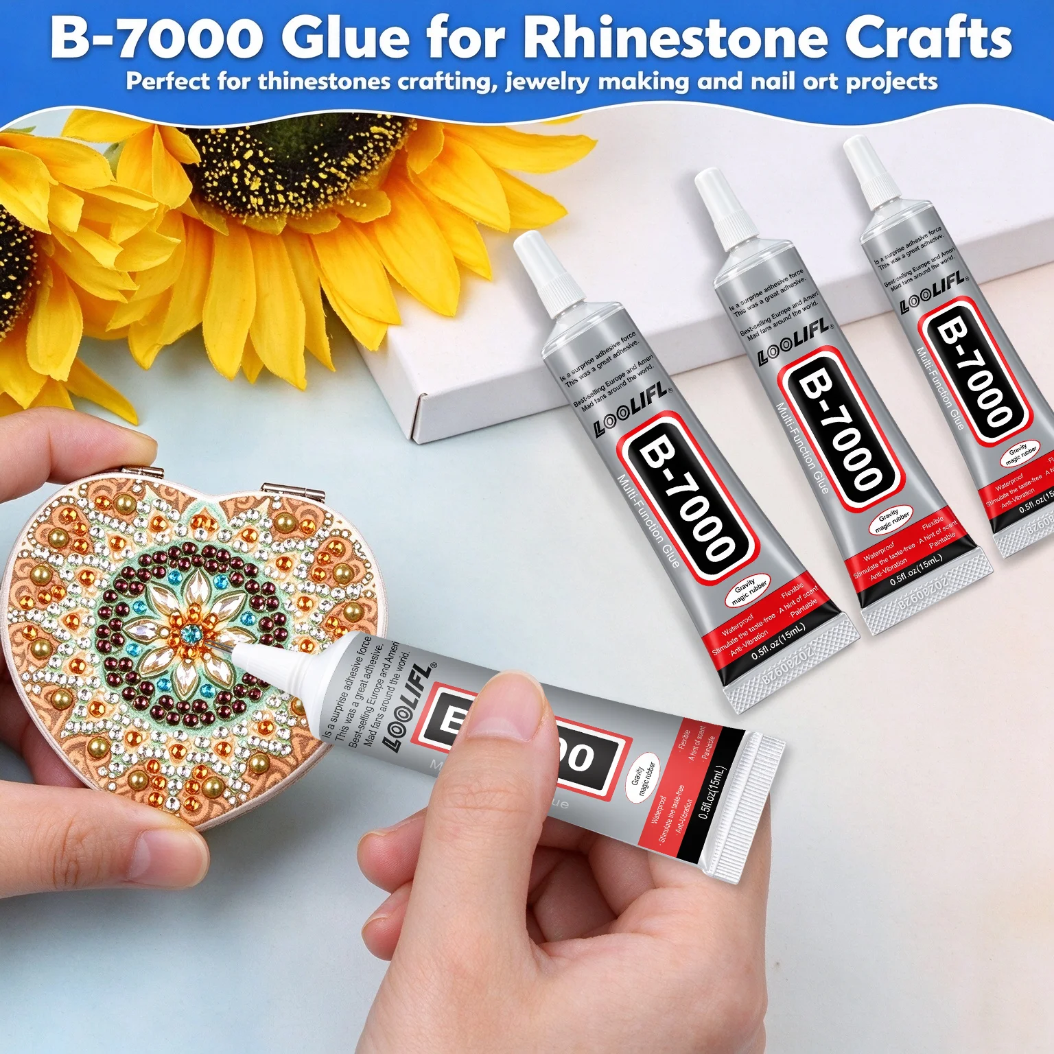 LOOLIFL B-7000 10Pcs 15ml Clea - Nail Art recension och pris