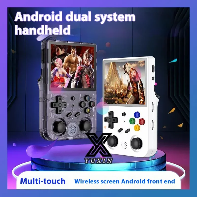 

Rg353v Open Source Android Dual System Retro Classic Handheld Game Console Portable Ps2Open Source Handheld Console Holiday Gift