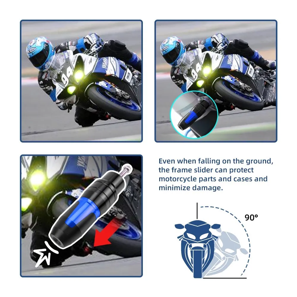 For MV Agusta F3 675 800 Brutale 800 1000 Turismo Motorcycle Accessoires CNC Falling Protection Exhaust Slider Crash Pad Slider