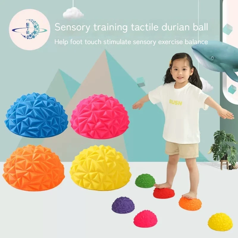 Children'S Pineapple Balls Kindergarten Training Equipment Balanced Tactile Sensation Liulian Ball Family Crossing Stone Toy