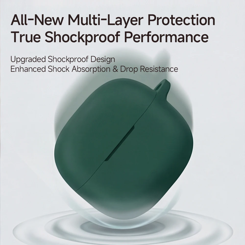 

For Redmi Buds 8 Active Earphone Soft Cover Shockproof Shell Washable Sleeve Guard Case Flexible Earbud Protective Case