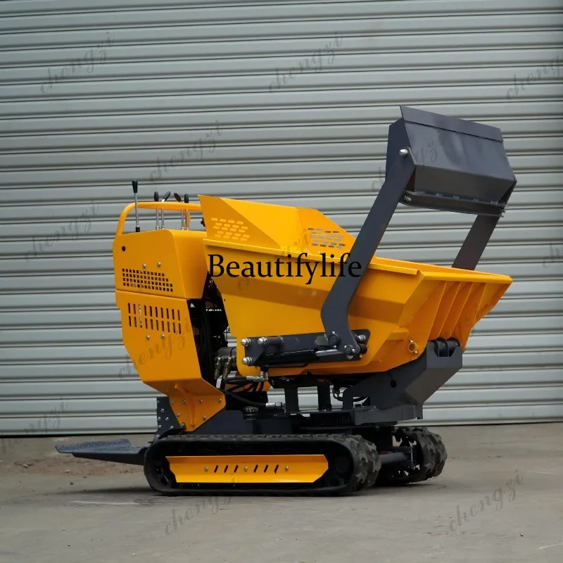 

A81 Export creeper crawler transporter rotary dump truck full hydraulic