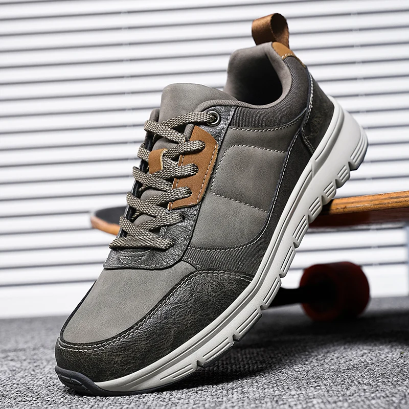 2026 New Hot Selling Men'S Lightweight Casual Shoes Fashionable Classic Sports Shoes Low Cut Lace Up Walking Shoes