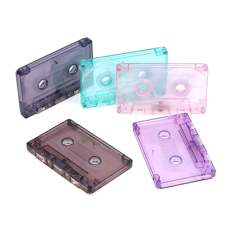 

Новая цветная заготовка для магнитолы, оболочка для записывающей кассеты, пустая катушка для катушки, кассеты (без внутреннего сердечника и внешнего блока)