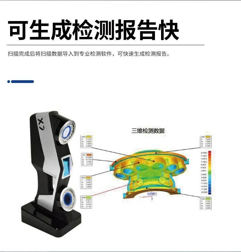 Scanner 3D laser industriale ad alta precisione Scanner 3D