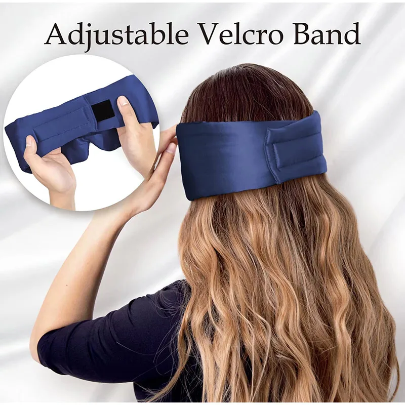 Silk-like Sleep Mask Eye Mask Sun-shading Breathable Eye Mask For Nap Relieve Eye Fatigue And Sleep Health For Men Women