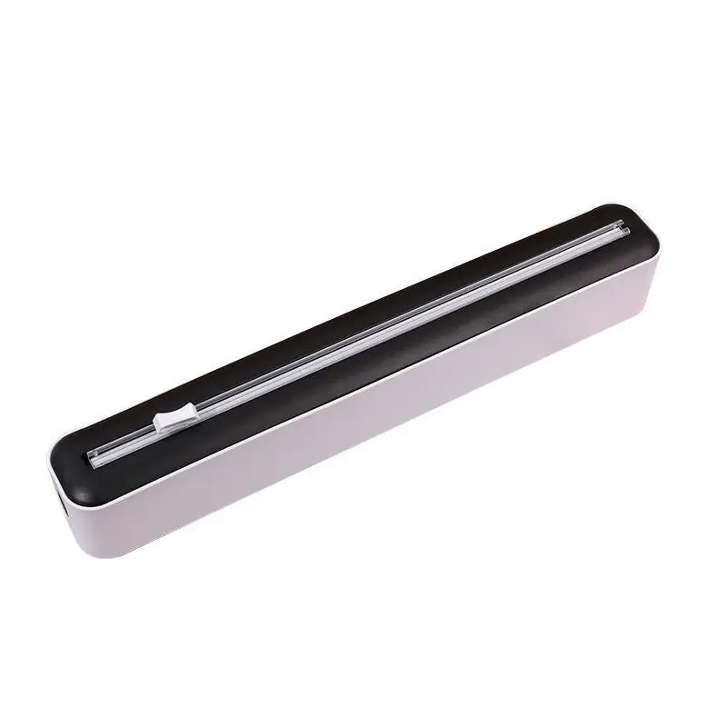 Household Multi-functional Cling Film Cutter, Tear-free Sliding Cutter Suitable For Plastic Cling Film And Aluminum Foil