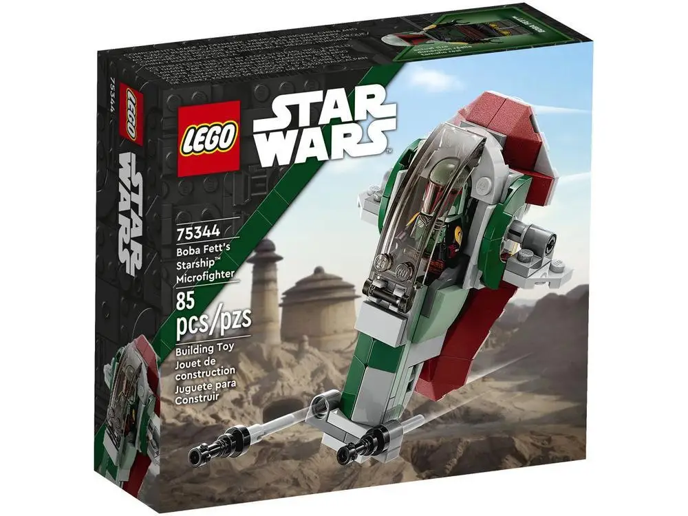 Revisão e Recomendação do LEGO Star Wars Starship Boba Fett 85 Peças