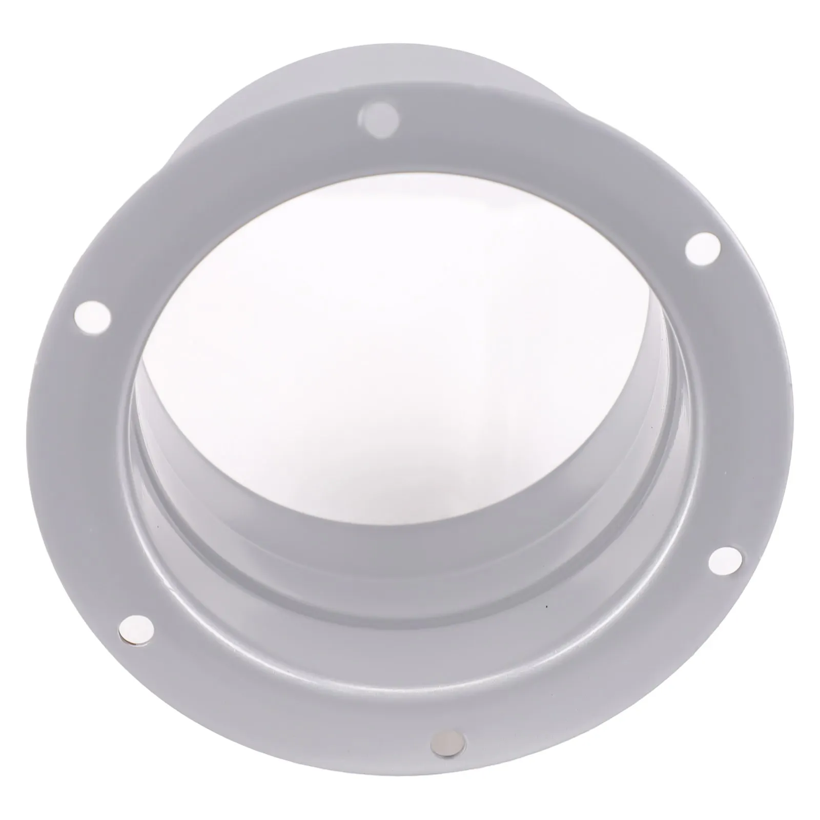 None Flange Connection Adapter Air Pipe Hose Fitting Flange Flange Adapter Galvanized Metal Vent Pipe Wall 150mm