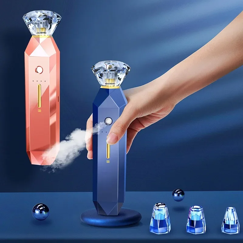 Electric Multifunctional Facial Beauty Device, Remove Blackheads, Exfoliate, Clean Pores, Nano Spray,Moisturize Face Care ML-056