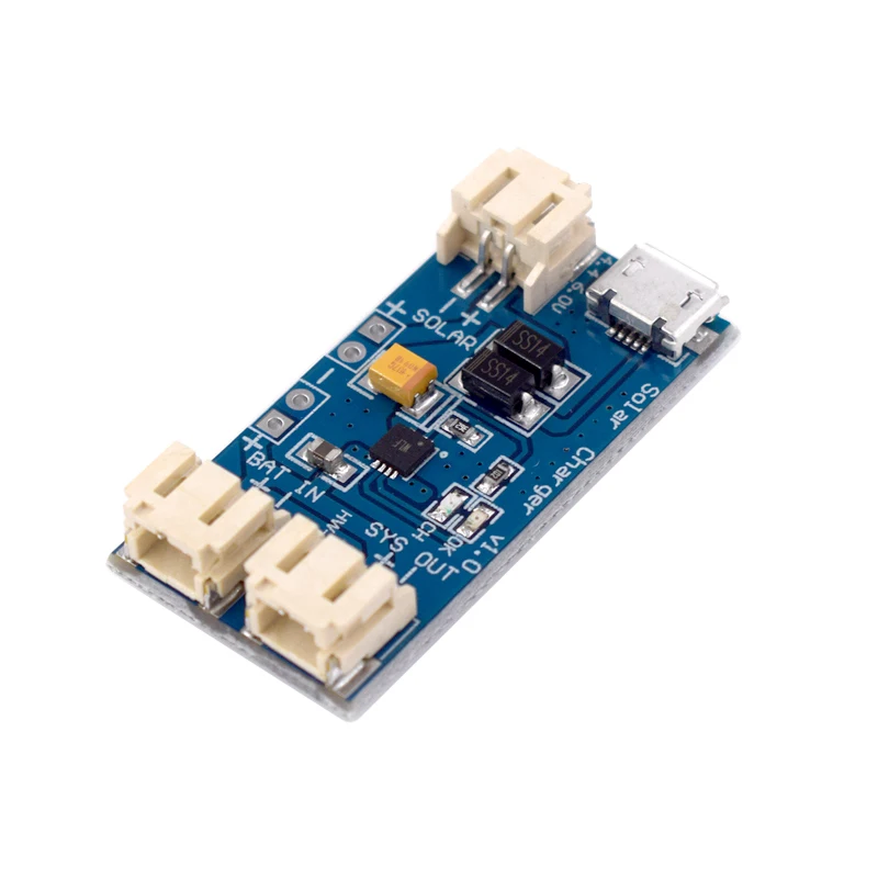 CN3065 미니 태양열 리튬 배터리 충전기 보드 500MA Lipo 충전 모듈 Arduino DIY 캠핑 스포츠 용 태양 전지 패널 마이크로 USB 썸네일 2
