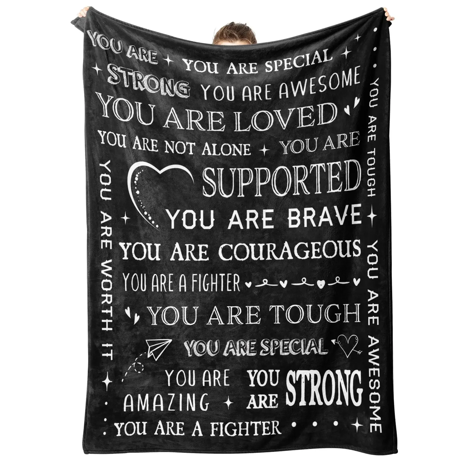 

Get Well Soon Blanket, Inspirational Gift