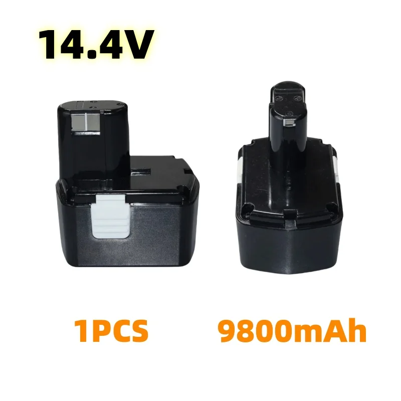 بطارية Ni-CD قابلة للشحن 14.4 فولت |   12.8 أمبير، يناسب هيتاشي EB1414S/EB1412/EB1424/EB1430، متوافق مع DS14DVF3/DS14DFL/DV14DL