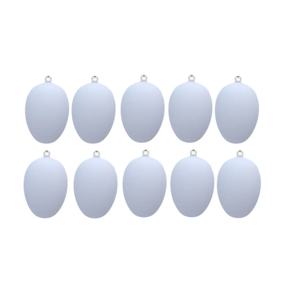 20pcs Easter Egg Craft Kits Plastic Shells for Painting Decoration School Projects Holiday Activities 6cm Diameter