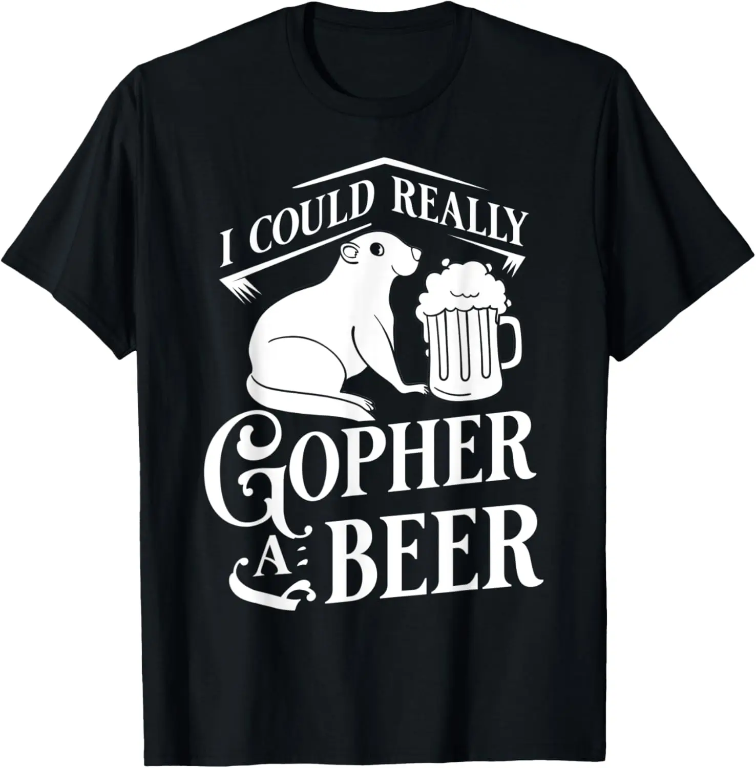 Gopher Hunting Gift Funny Traps Killer T-Shirt