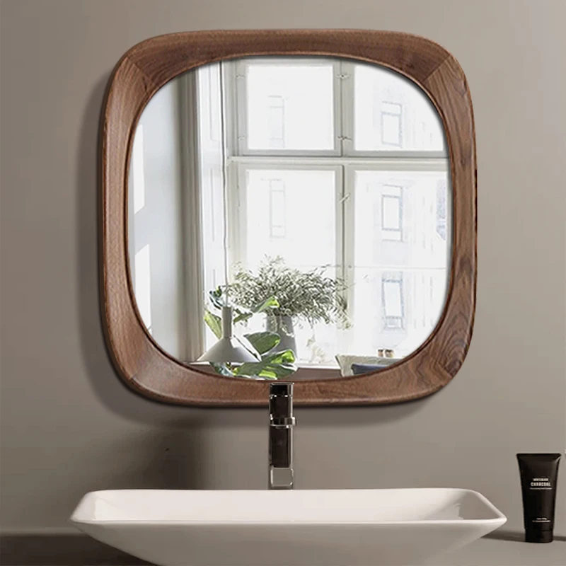 

European Glam Mirror Frame Nordic Design Border Vintage Mirror Aesthetic Large Espejos Para Maquillaje Bathroom Accessories