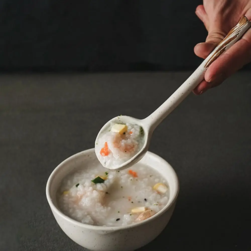 Porridge Rice Salad Tea Restaurant Dinnerware Stirring Spoon Soup Spoon Coffee Spoon Kitchen Utensils Tableware