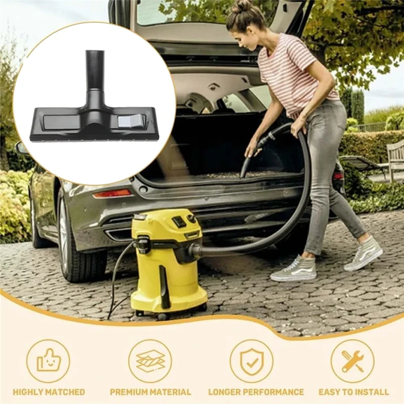 For Karcher WD3 WD5 WD6 Replacement Accessories Hard Floor Brush & Vacuum Dust Bags Enhance Your Cleaning Experience-A77G