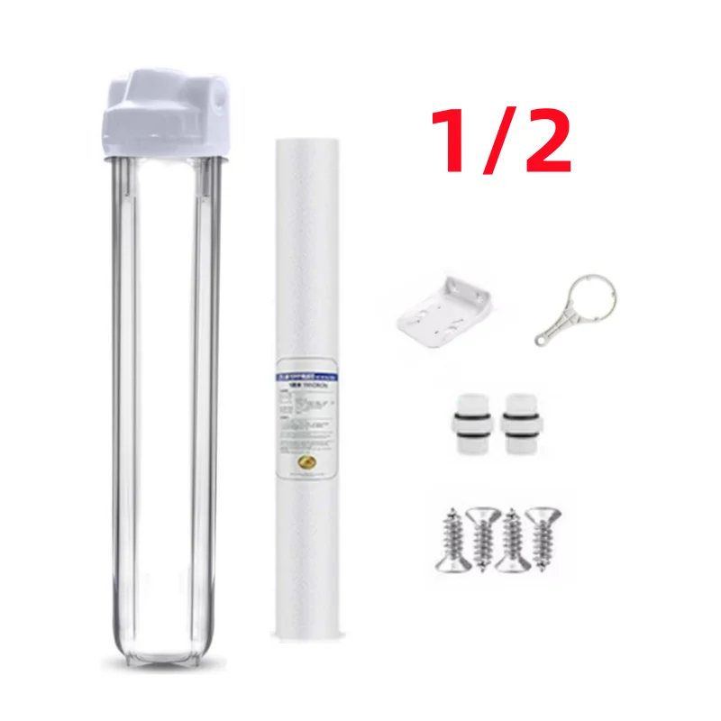 1/2 3/4 quick connection 20 inch filter water filter housing cartridge for water filter Fittings pp sediment filter