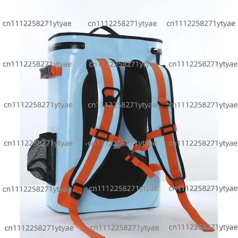 Customized 30-liter Thermal Insulation Refrigerated Backpack Waterproof and Leak-proof Soft TPU PVC Wine Can Beer