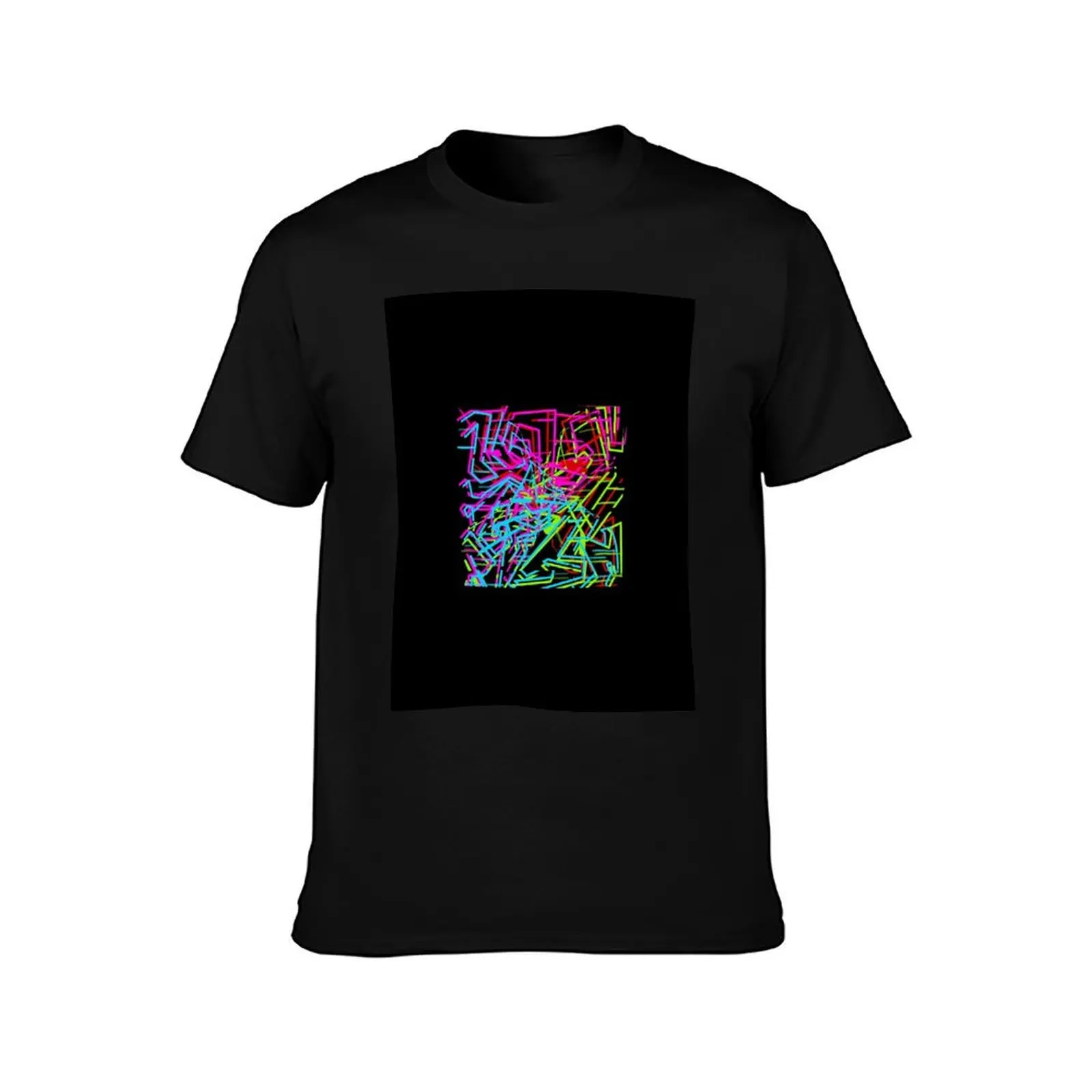 Colorful Abstract Design T-Shirt custom t shirt shirts graphic Short sleeve tee men