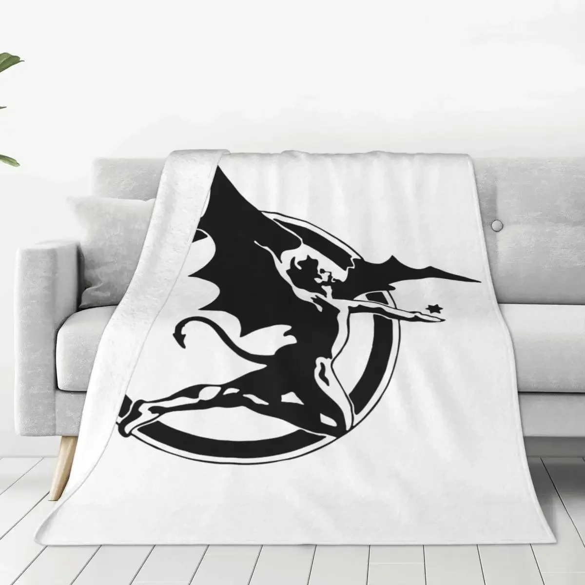 

The Ring Black Baby Blankets Fleece Funny Warm Throw Blanket for Bedding Lounge Textile Decor Blankets for Beds