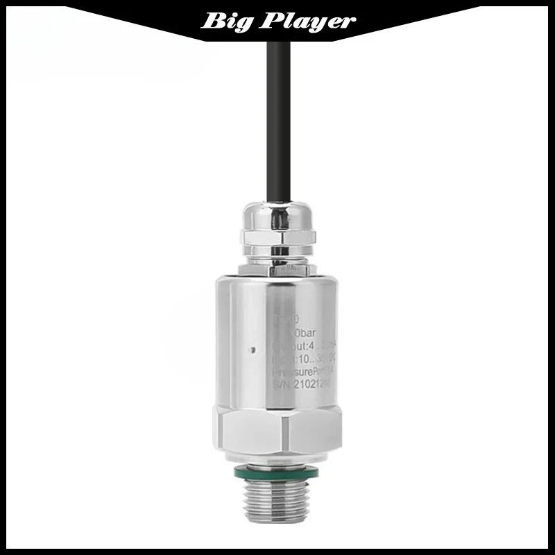 4‑20mA Ceramic Pressure Transducer Transmitter,  Stainless Steel Industrial Pressure Measuring Sensor