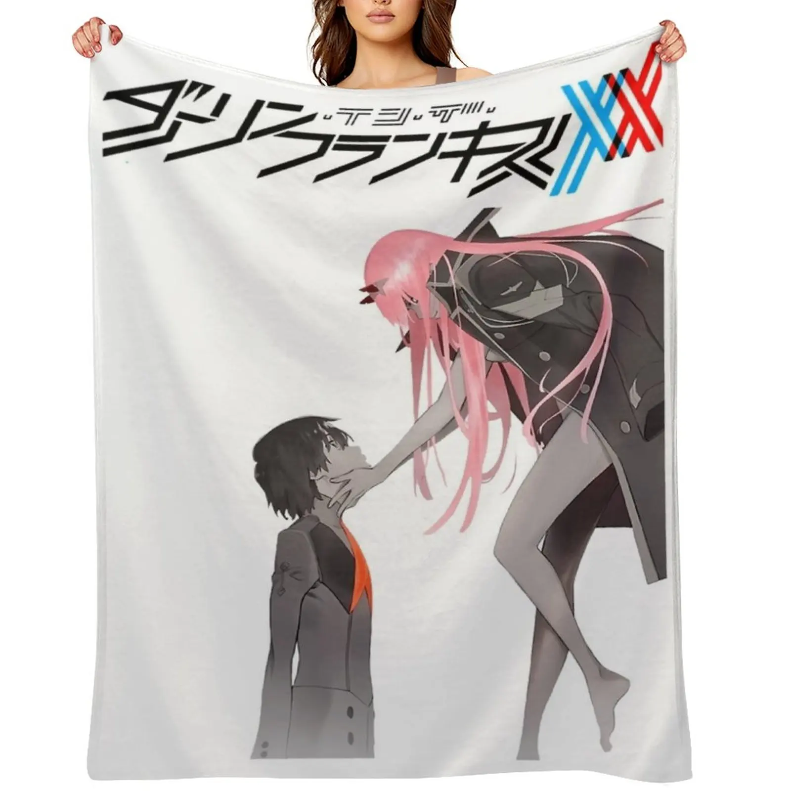 

Darling In Franxx Throw Blanket decorative Decorative Sofa Kid'S Blankets