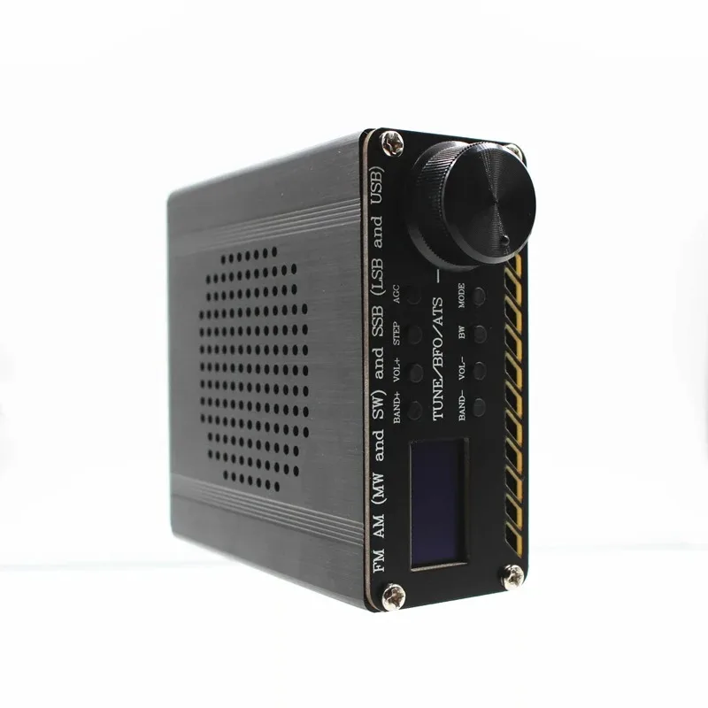New ATS20+ SI4732 All Band Radio Receiver FM AM (MW & SW) SSB (LSB & USB) with Battery Case Speaker Antenna view 5
