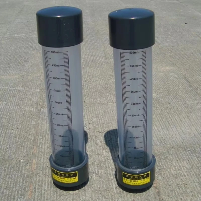 Metering Pump Dosing Calibration Column, 100/200ML Transparent PVC Calibration Tube