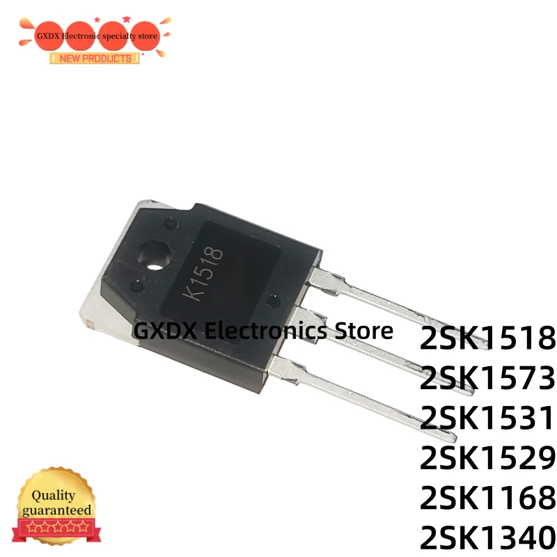 5-10PCS new quality 2SK1573 2SK1340 2SK1168 2SK1529 2SK1531 TO-3P 2SK1518 K1529 K1531 K1573 K1340 K1168 K1518  nuevo en Stock