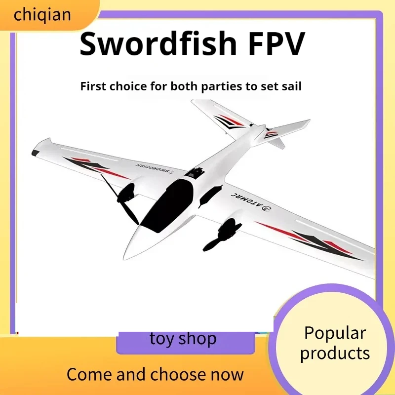 Atomrc Fixed Wing FPV Model Swordfish Double Engine V-Tail RC Airplane Long Distance Traverse Children's Remote Control Toy Gift