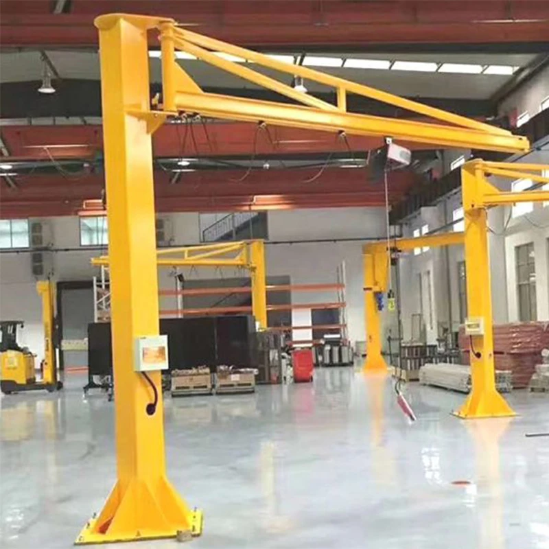 

CE Factory Certification 1 /2/ 3 / 5 /10 Ton Column Workshop Floor Cantilever Arm Jib Crane with Hoist