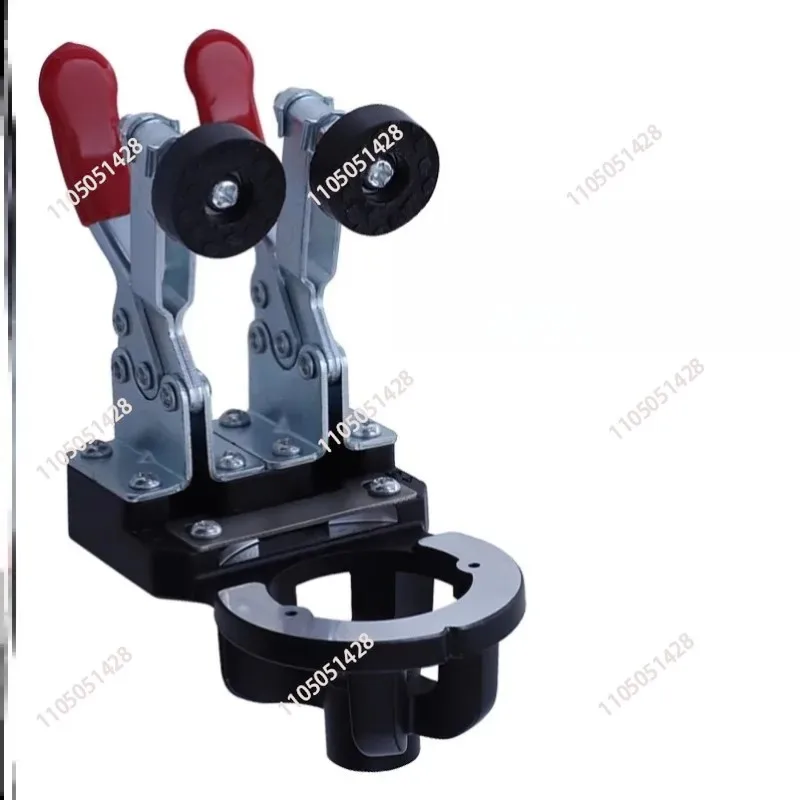 Aluminum Alloy Cabinet Hinge Jig Accurate Locking Dual Clamp Fixation Hinge Drill Jig  35 mm Concealed Door Hinge Jig