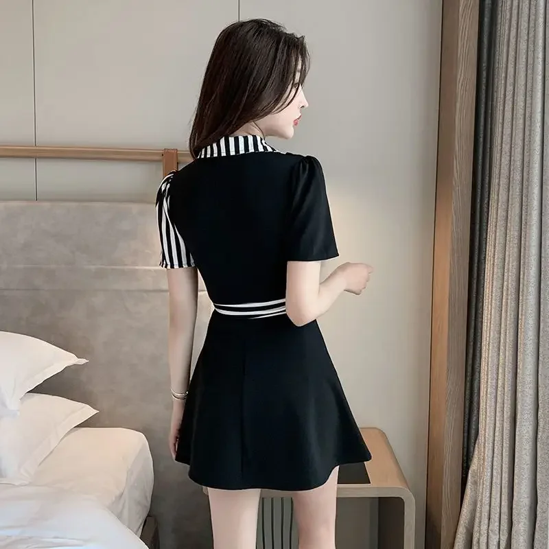 Camicie e camicette Completi corti da donna 2 pezzi Novità nella tendenza dell'abbigliamento coordinato 2025 Novità Offerta economica Novità Pantaloncini da donna