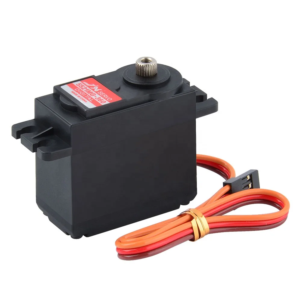 JX Servo PDI-5521MG 20KG Metal Gear Digital Standard Servo 180/360 Degree for RC Car Boat Model Robot Airplane Motors