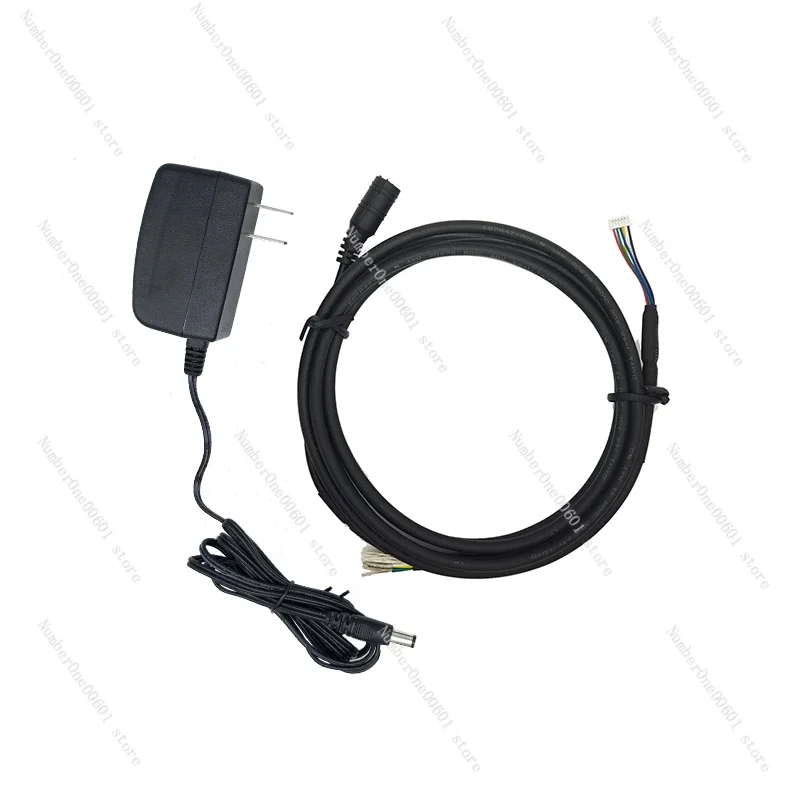 Industrial camera power cord IO cable 6pin with adapter